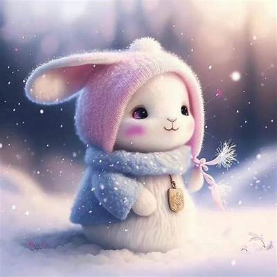 可爱兔宝宝蕾丝装扮，展现甜美时尚风格，让你心动不已的童趣时刻